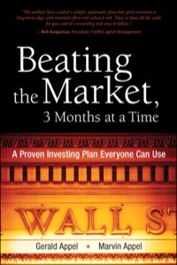 Omslagafbeelding: Beating the Market, 3 Months at a Time 1st edition 9780136130895