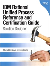 Imagen de portada: IBM Rational Unified Process Reference and Certification Guide 1st edition 9780131562929