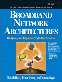 Cover image: Broadband Network Architectures 1st edition 9780132300575