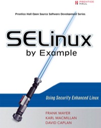 Imagen de portada: SELinux by Example 1st edition 9780131963696