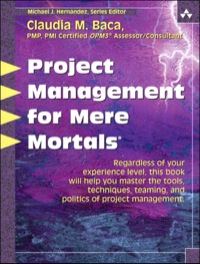 Omslagafbeelding: Project Management for Mere Mortals 1st edition 9780321423450