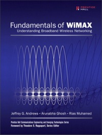 Cover image: Fundamentals of WiMAX 1st edition 9780132225526