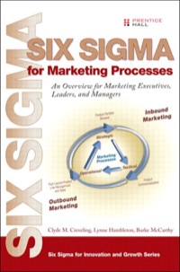 Omslagafbeelding: Six Sigma for Marketing Processes 1st edition 9780131990081
