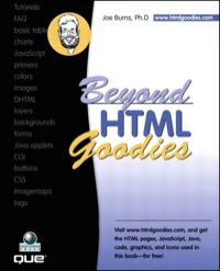 Omslagafbeelding: Beyond HTML Goodies 1st edition 9780789727800