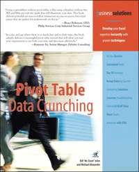 Omslagafbeelding: Pivot Table Data Crunching 1st edition 9780132714310