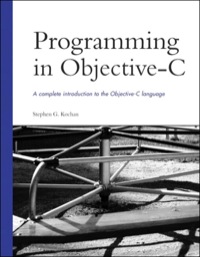Imagen de portada: Programming in Objective-C 1st edition 9780672325861