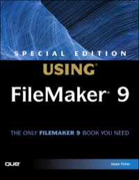 صورة الغلاف: Special Edition Using FileMaker 9 1st edition 9780789737236