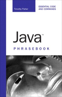 表紙画像: Java Phrasebook 1st edition 9780672329074
