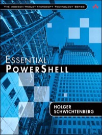 Cover image: Essential PowerShell 1st edition 9780672329661