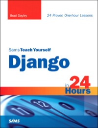 Cover image: Sams Teach Yourself Django in 24 Hours 1st edition 9780132715492