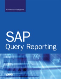 Immagine di copertina: SAP Query Reporting 1st edition 9780672329029