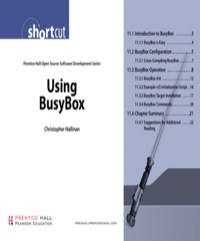 صورة الغلاف: Using BusyBox (Digital Short Cut) 1st edition 9780132715874