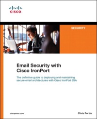 Cover image: Email Security with Cisco IronPort 1st edition 9781587142925