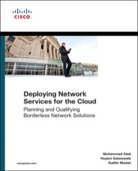 صورة الغلاف: Designing Networks and Services for the Cloud 1st edition 9781587142949