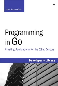 Imagen de portada: Programming in Go 1st edition 9780321774637