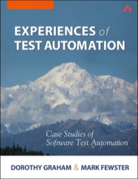 Imagen de portada: Experiences of Test Automation 1st edition 9780321754066