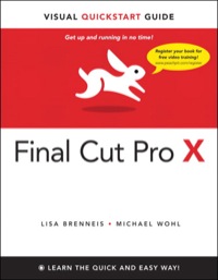 表紙画像: Final Cut Pro X 1st edition 9780321774668