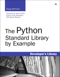Cover image: Python Standard Library by Example, The 1st edition 9780321767349