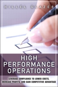 Cover image: High Performance Operations 1st edition 9780132779913