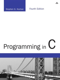 Omslagafbeelding: Programming in C 4th edition 9780321776419