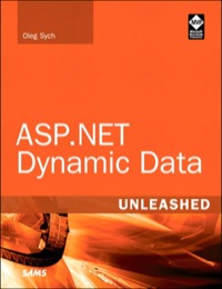 Cover image: ASP.NET Dynamic Data Unleashed 1st edition 9780672335655