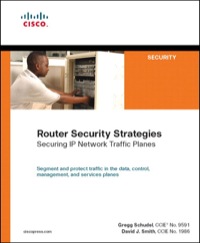 Imagen de portada: Router Security Strategies 1st edition 9781587053368