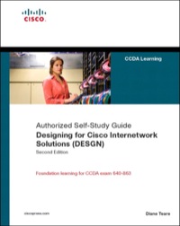 Cover image: Designing for Cisco Internetwork Solutions (DESGN) (Authorized CCDA Self-Study Guide) (Exam 640-863) 2nd edition 9781587143922