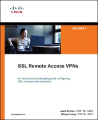 Immagine di copertina: SSL Remote Access VPNs (Network Security) 1st edition 9781587052422