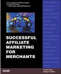 Cover image: Successful Affiliate Marketing for Merchants 1st edition 9780789725257