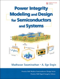 Titelbild: Power Integrity Modeling and Design for Semiconductors and Systems 1st edition 9780136152064