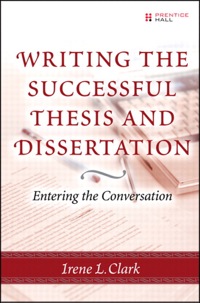 Omslagafbeelding: Writing the Successful Thesis and Dissertation 1st edition 9780131735330