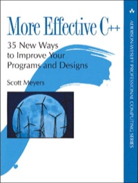 Cover image: More Effective C++ 1st edition 9780201633719