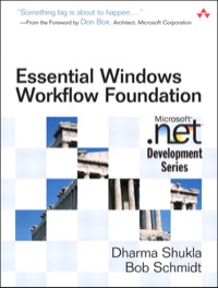 Imagen de portada: Essential Windows Workflow Foundation 1st edition 9780321399830