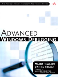 Cover image: Advanced Windows Debugging 1st edition 9780321374462