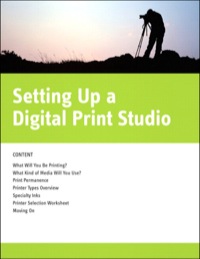 Imagen de portada: Setting Up a Digital Print Studio 1st edition 9780132797764