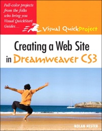 صورة الغلاف: Creating a Web Site in Dreamweaver CS3 1st edition 9780321503046