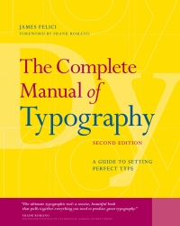 Cover image: The Complete Manual of Typography 2nd edition 9780321773265