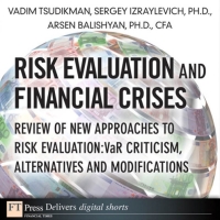 Imagen de portada: Risk Evaluation and Financial Crises 1st edition 9780132824644