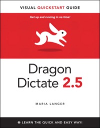 Imagen de portada: Dragon Dictate 2.5 1st edition 9780321793850