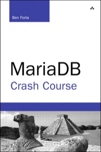 Cover image: MariaDB Crash Course 1st edition 9780321799944