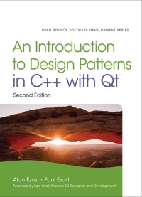 Cover image: Introduction to Design Patterns in C++ with Qt 2nd edition 9780132826457