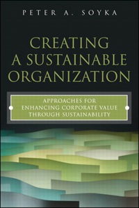 Immagine di copertina: Creating a Sustainable Organization 1st edition 9780132874403