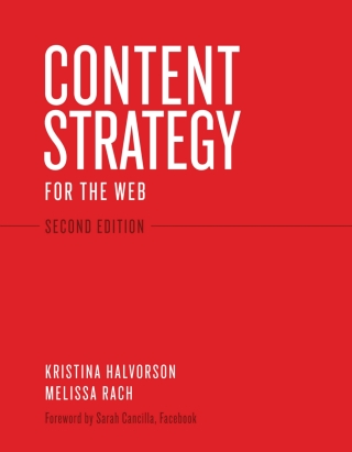 Cover image: Content Strategy for the Web 2nd edition 9780132883221