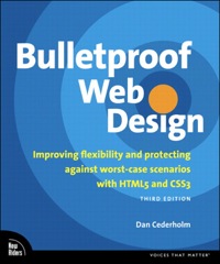 Cover image: Bulletproof Web Design 3rd edition 9780321808356