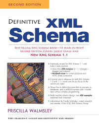 Cover image: Definitive XML Schema 2nd edition 9780132886727