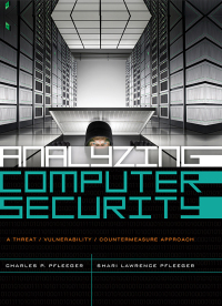 Cover image: Analyzing Computer Security 1st edition 9780132789462