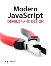 Imagen de portada: Modern JavaScript 1st edition 9780321812520