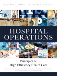 Omslagafbeelding: Hospital Operations 1st edition 9780132908665