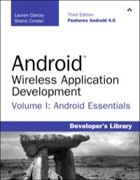 Titelbild: Android Wireless Application Development Volume I 3rd edition 9780321813831