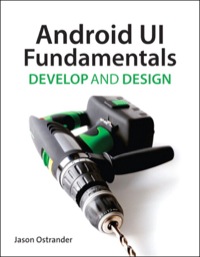 Immagine di copertina: Android UI Fundamentals 1st edition 9780321814586